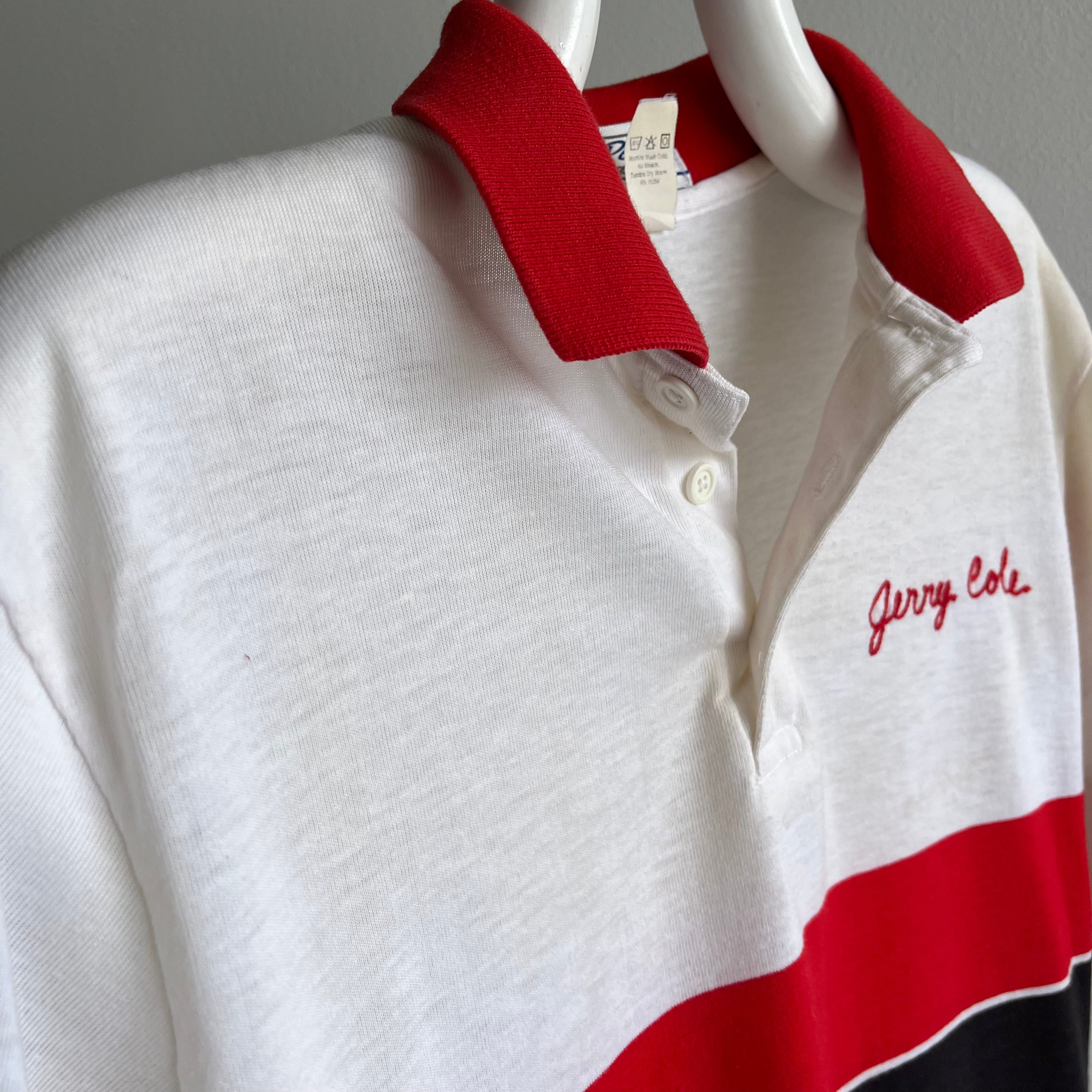 1970s Jerry Cole's Par or Better Golf Club St. Louis, MO Polo Shirt - WOAH
