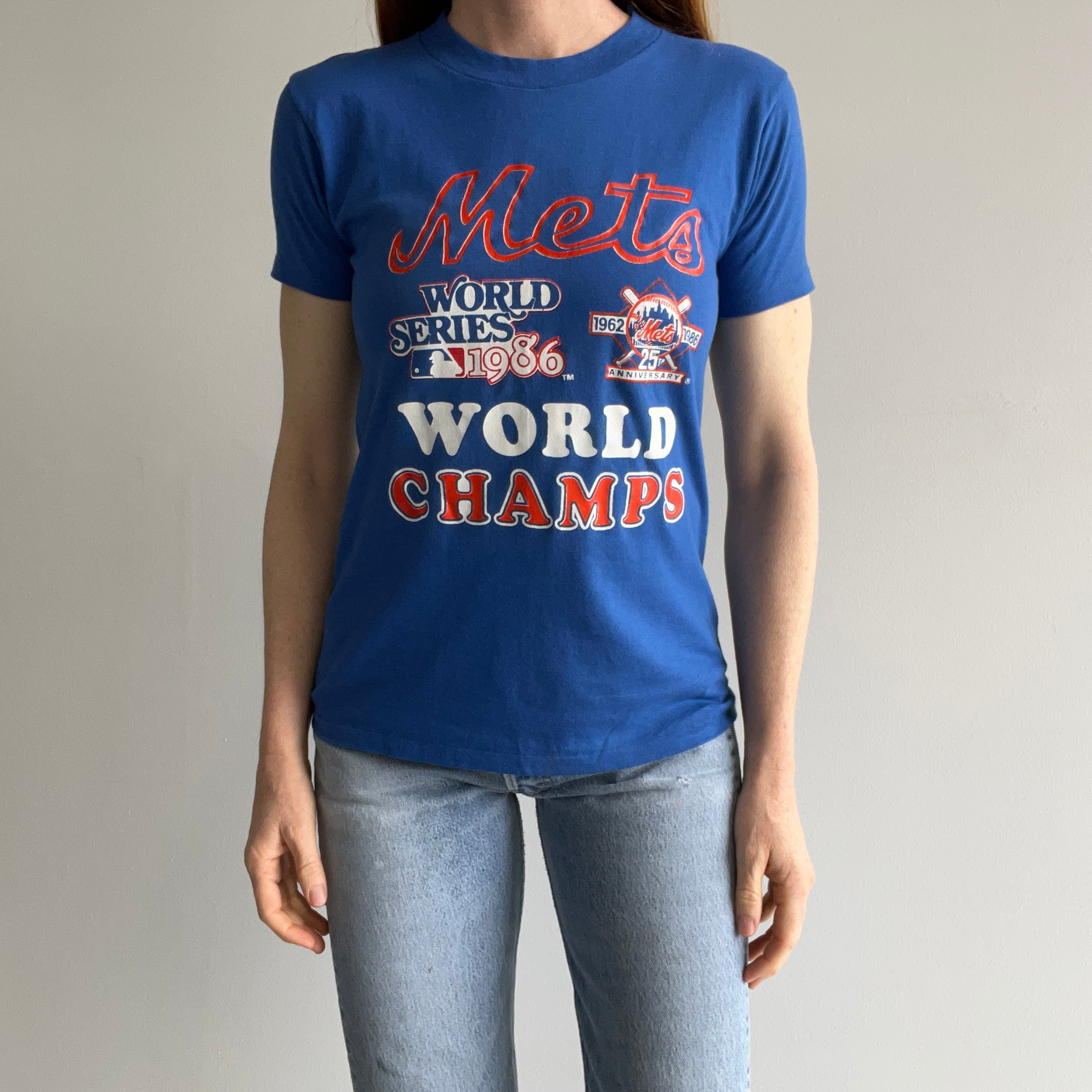 1986 Mets World Series CHAMPIONS T-Shirt