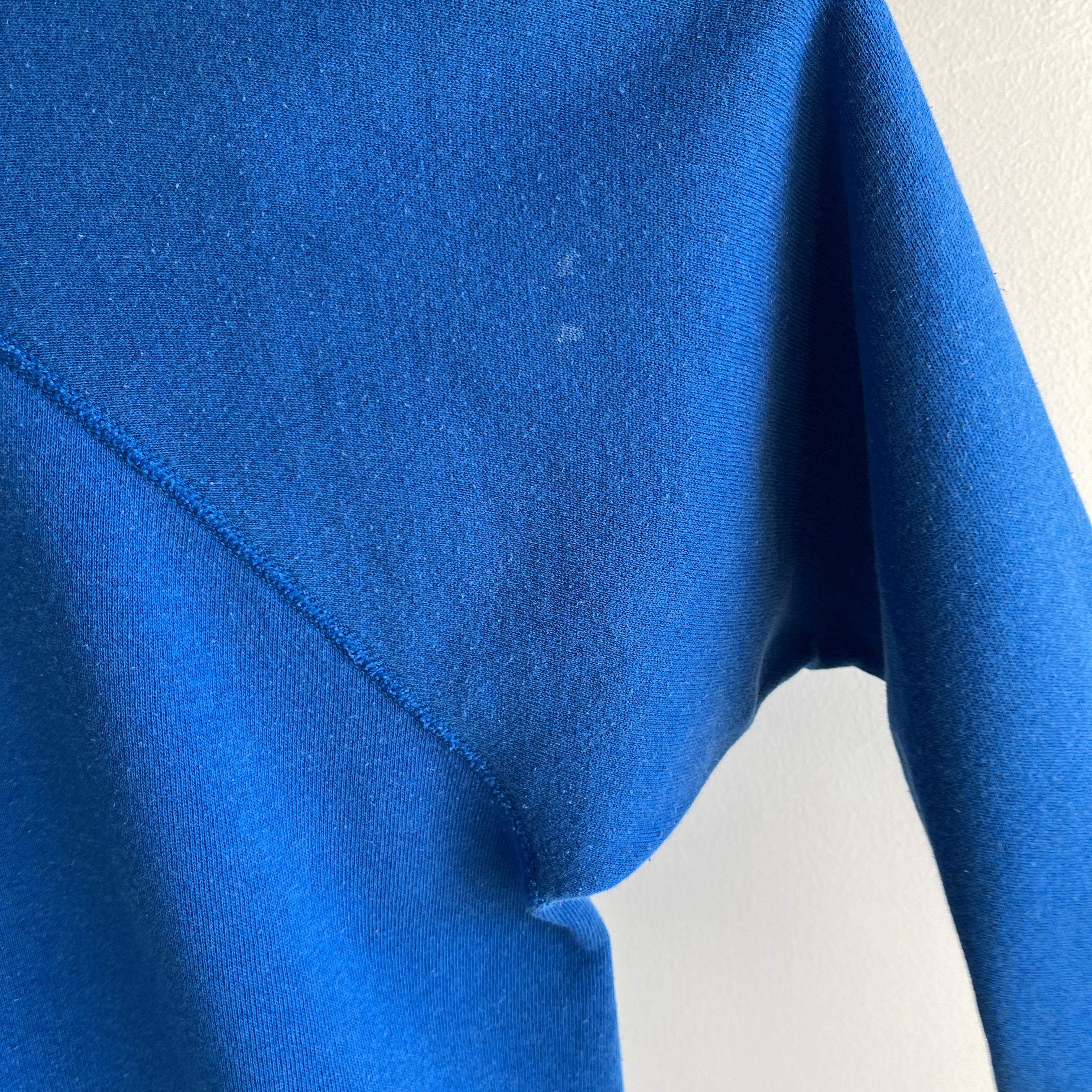 1990s Hanes Her Way Soft Blue Splendid Ragaln Sweatshirt