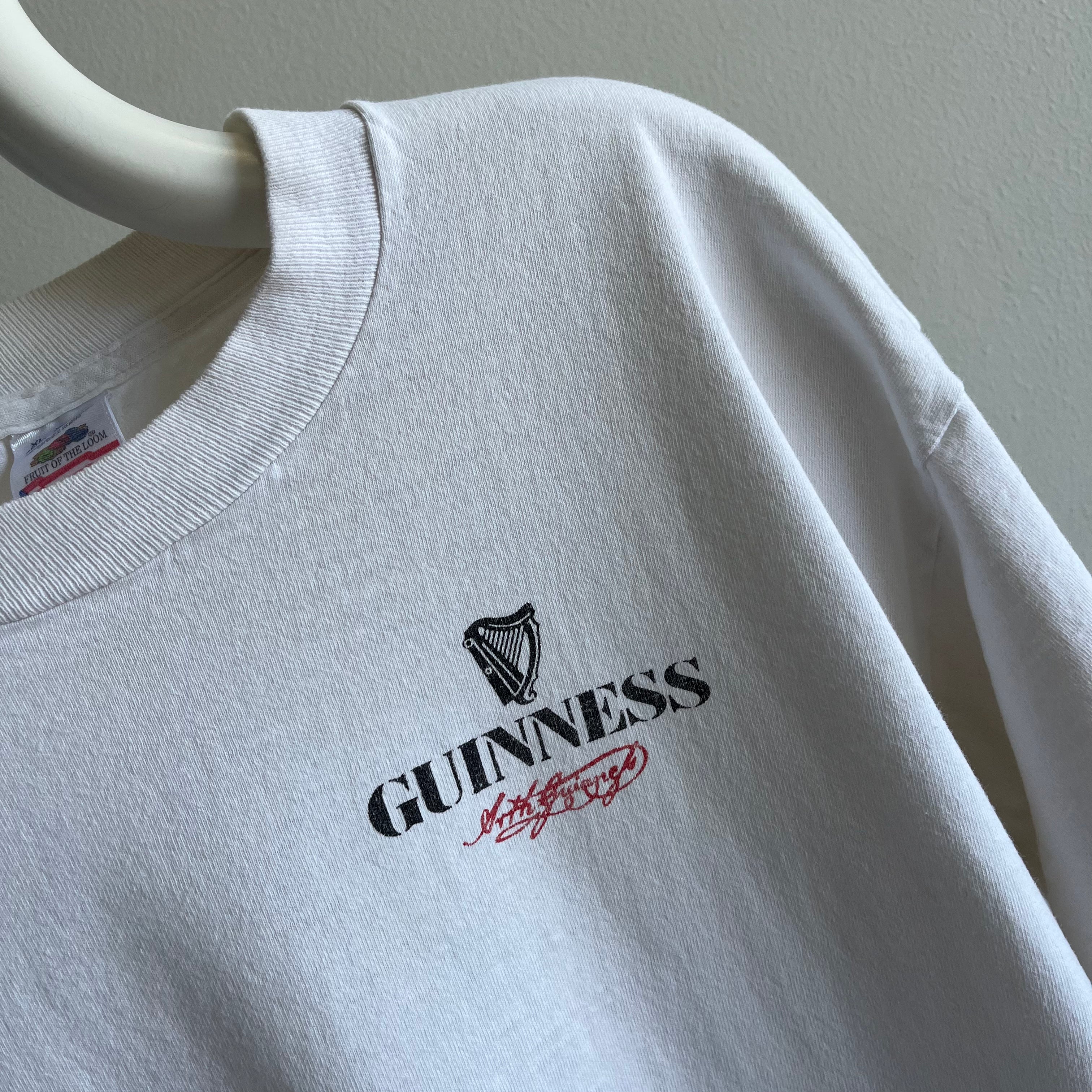 1980s Guinness Beer Front and Back T-Shirt