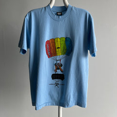 1980s Archway Vandalia, Illinois Parachuting T-Shirt by Screen Stars