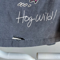 1992 Hog Wild Cotton Crop Top