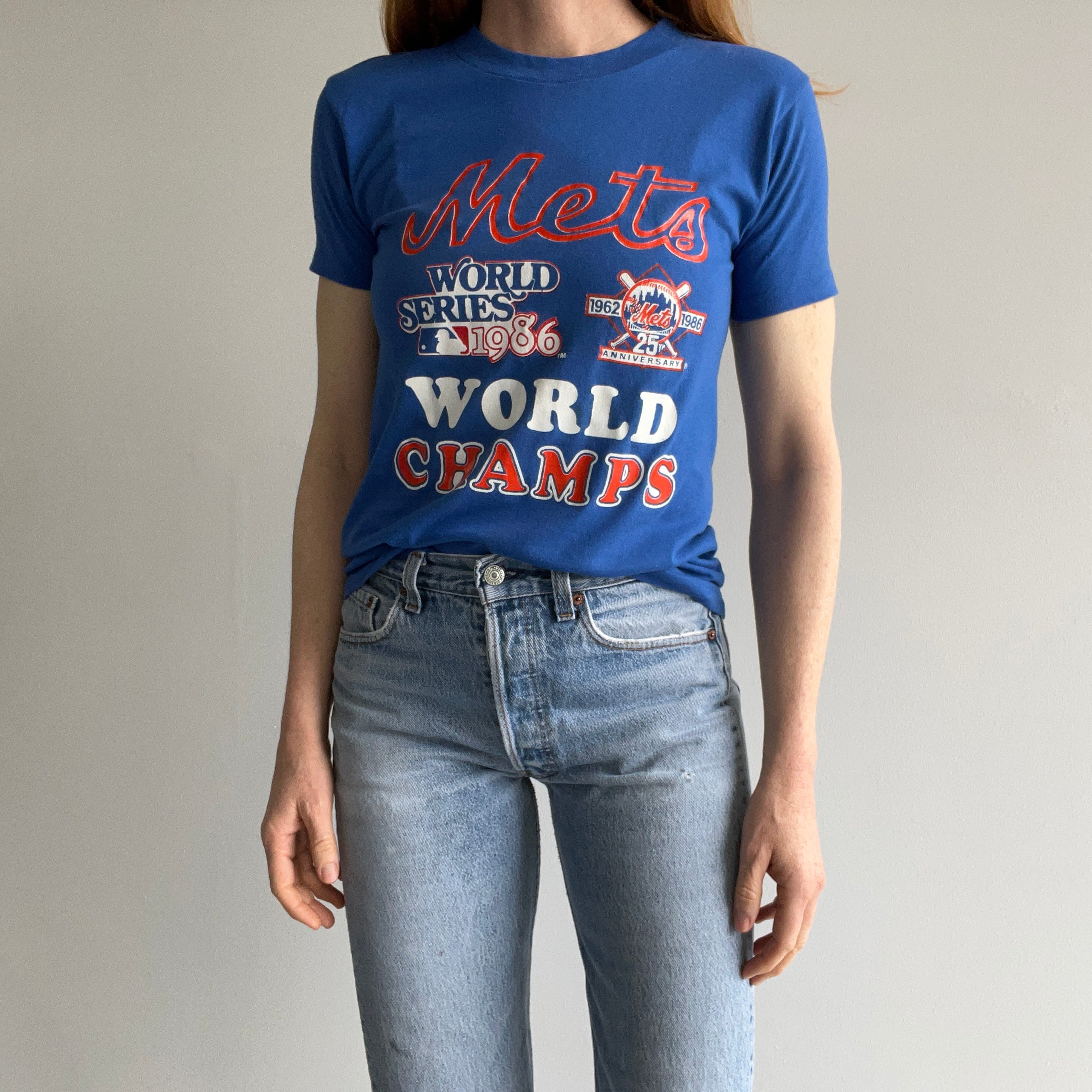 1986 Mets World Series CHAMPIONS T-Shirt