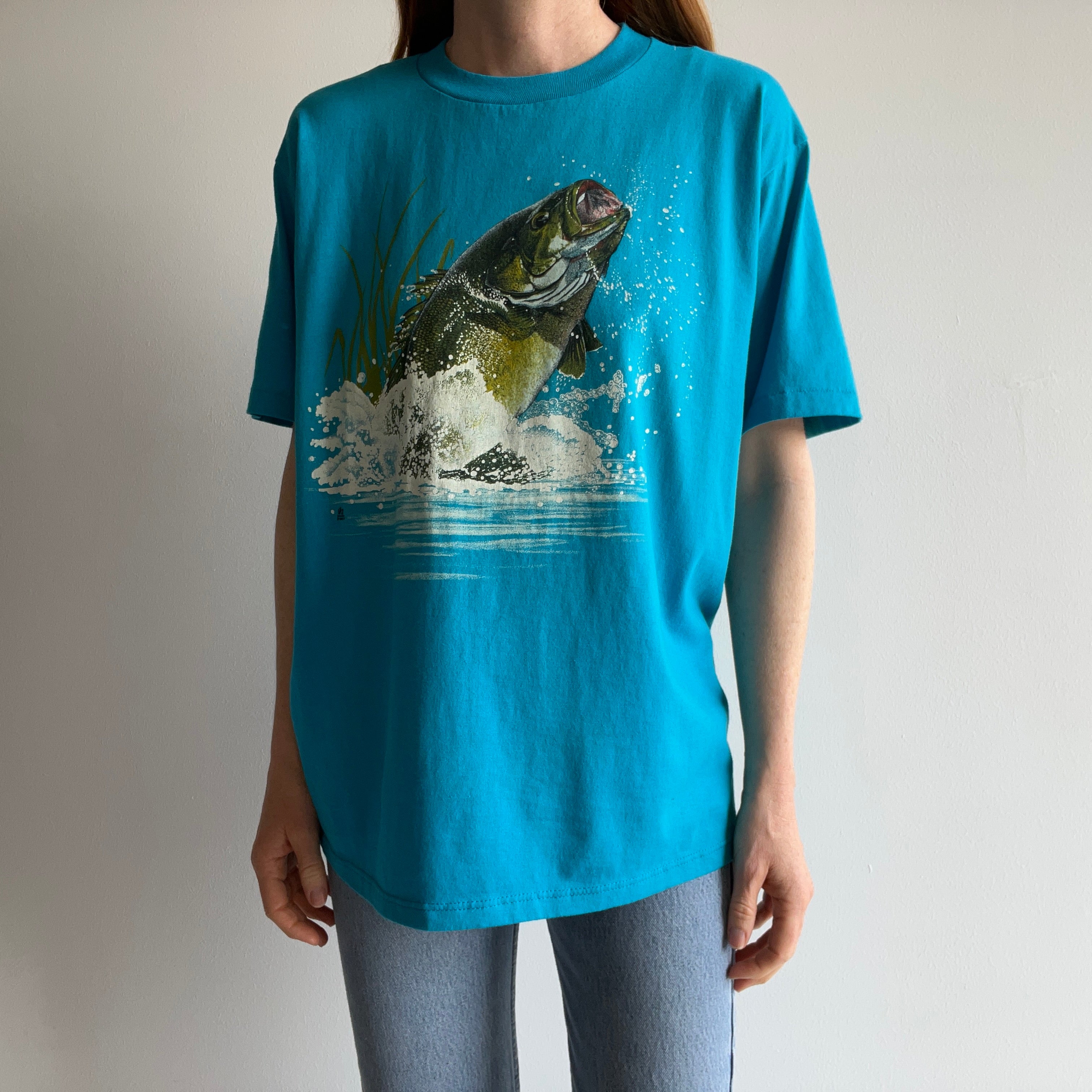 1997 Fish T-Shirt - Is It A Bass? No Clue, But It's Awesome