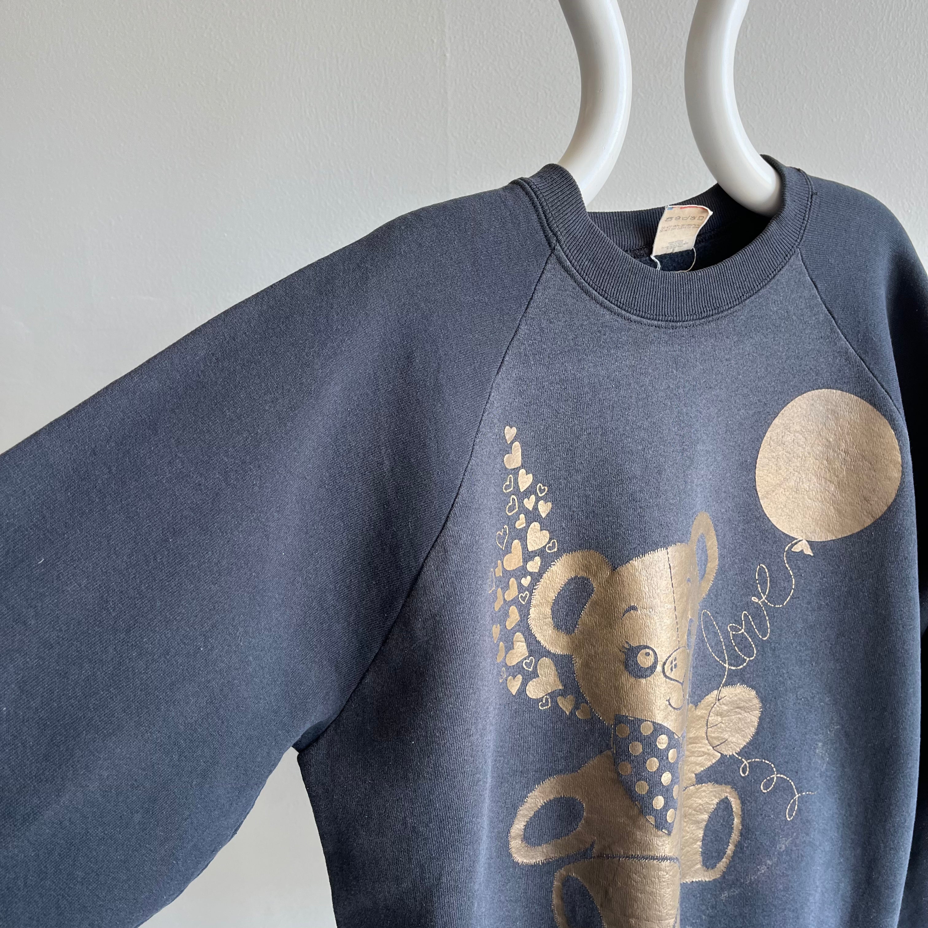 1983/5/8 Teddy Bear Sweatshirt by FOTL – Red Vintage Co