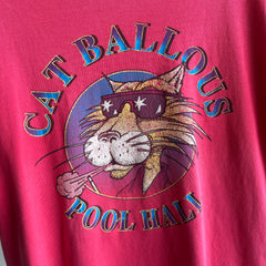 1980/90s Cat Ballous Tattered, Torn and Worn T-Shirt - Single Stitch