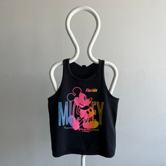 1980s Neon Cotton Mickey, Florida - Tank Top by Sherry's Best