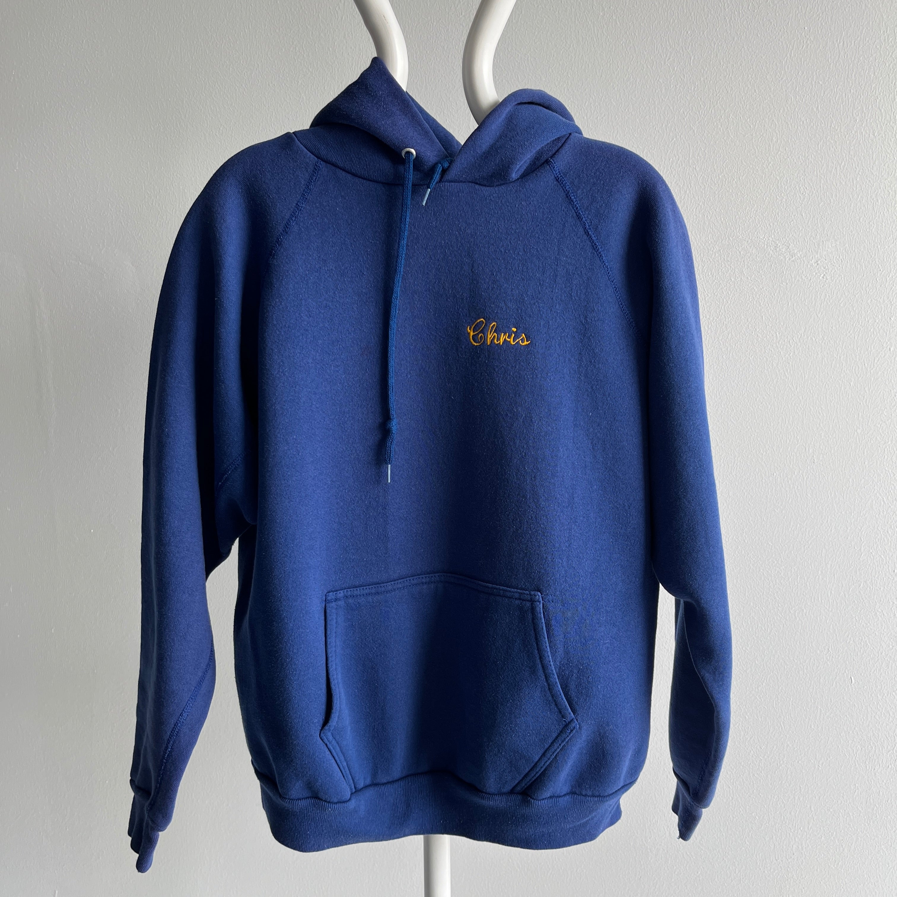 1980s Chris's B.R. Ryall Swin Team Hoodie by Discus