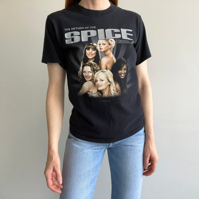 2008 Return of The Spice Girls Front and Back Tour T-Shirt