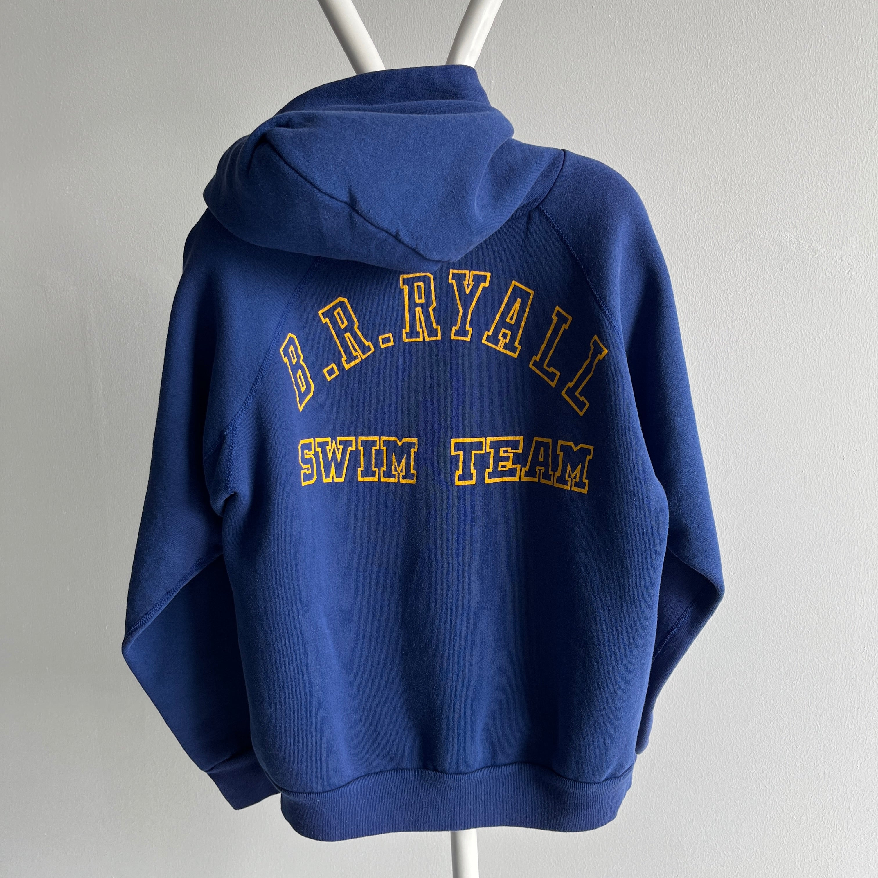 1980s Chris's B.R. Ryall Swin Team Hoodie by Discus