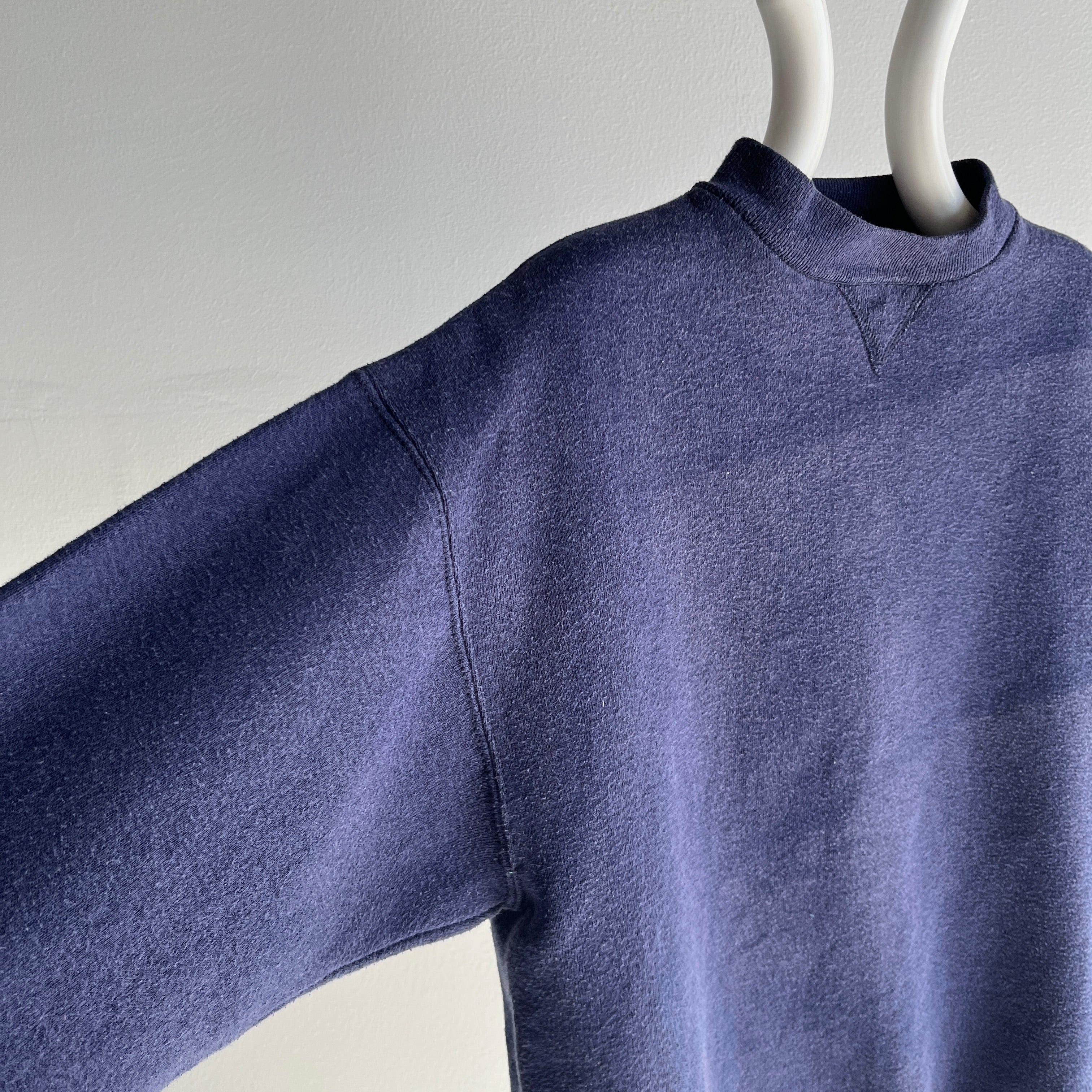 1990s Super Sun Faded Heavy Weight Single V Sweatshirt