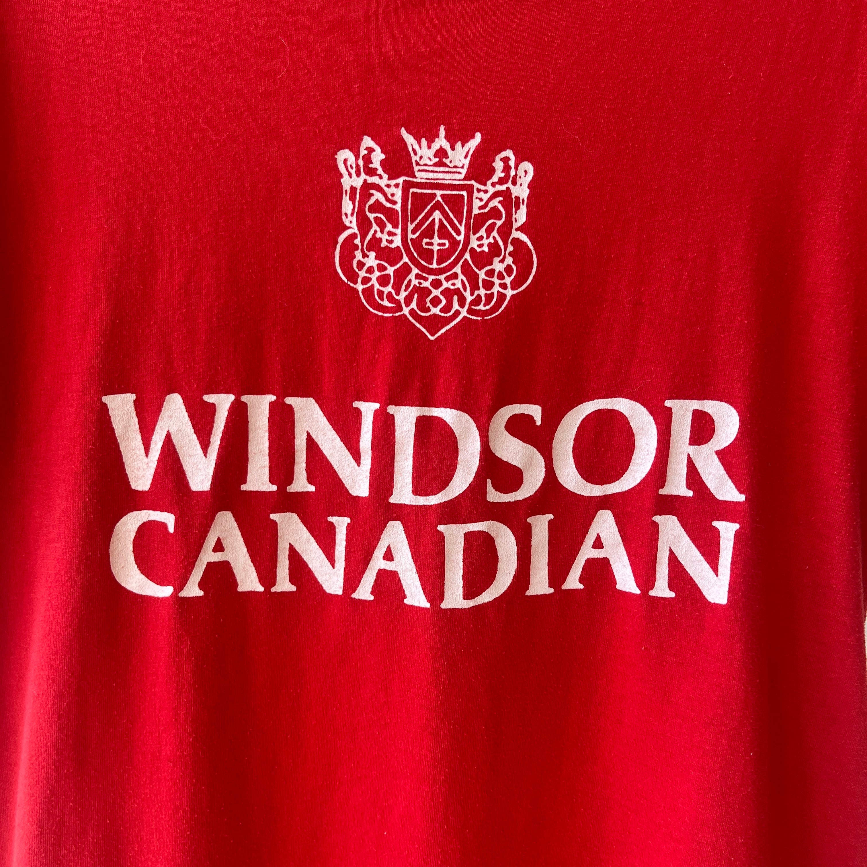 1990s Windsor Canadian T-Shirt - The Backside!!!