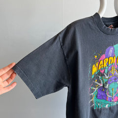 1980s Mardi Gras  CottonT-Shirt Printed on a Harley Blank - Interesting!