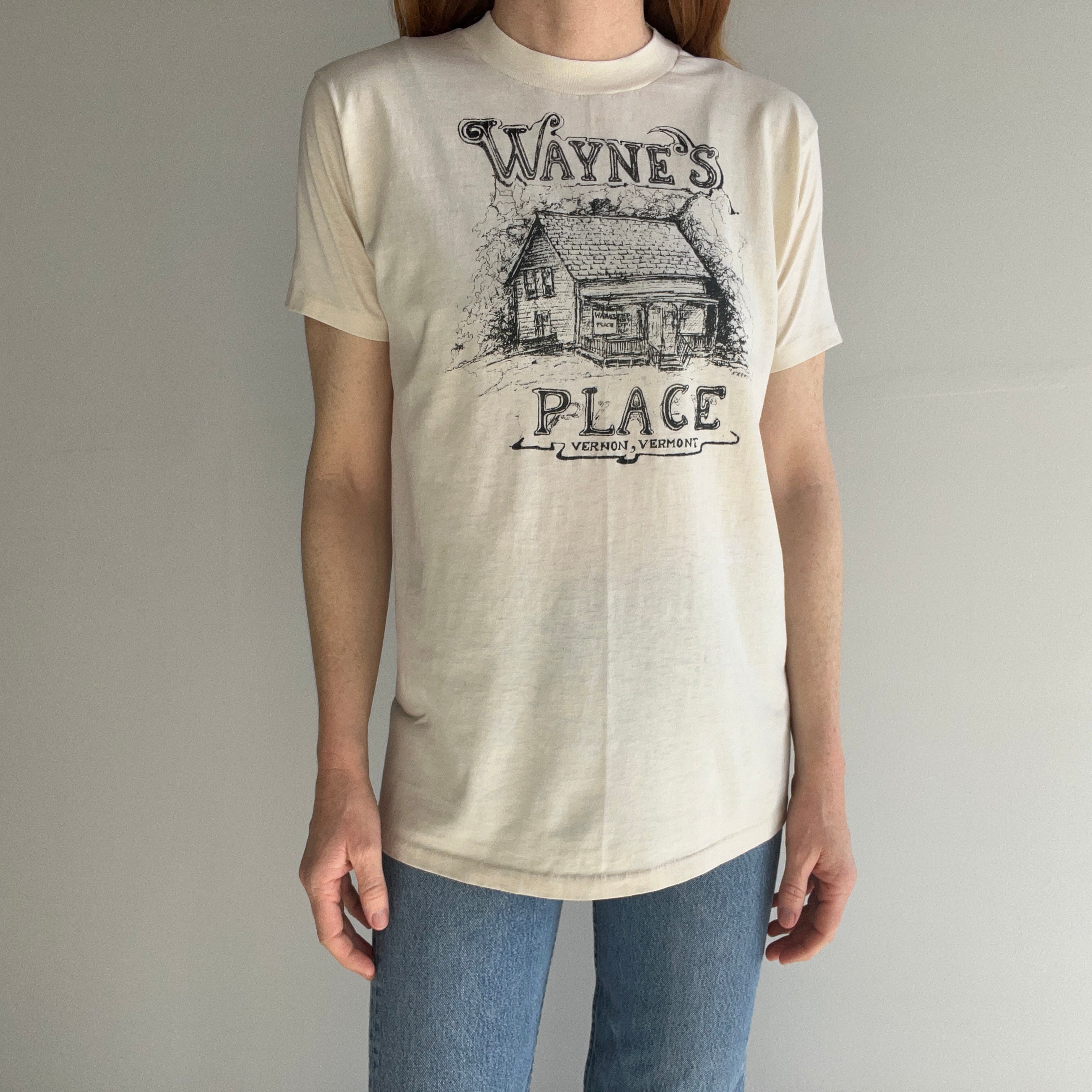 1980s Wayne's Place - Vernon, Vermont T-Shirt