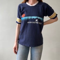 1978 Breckenridge Skier Football Style T Shirt