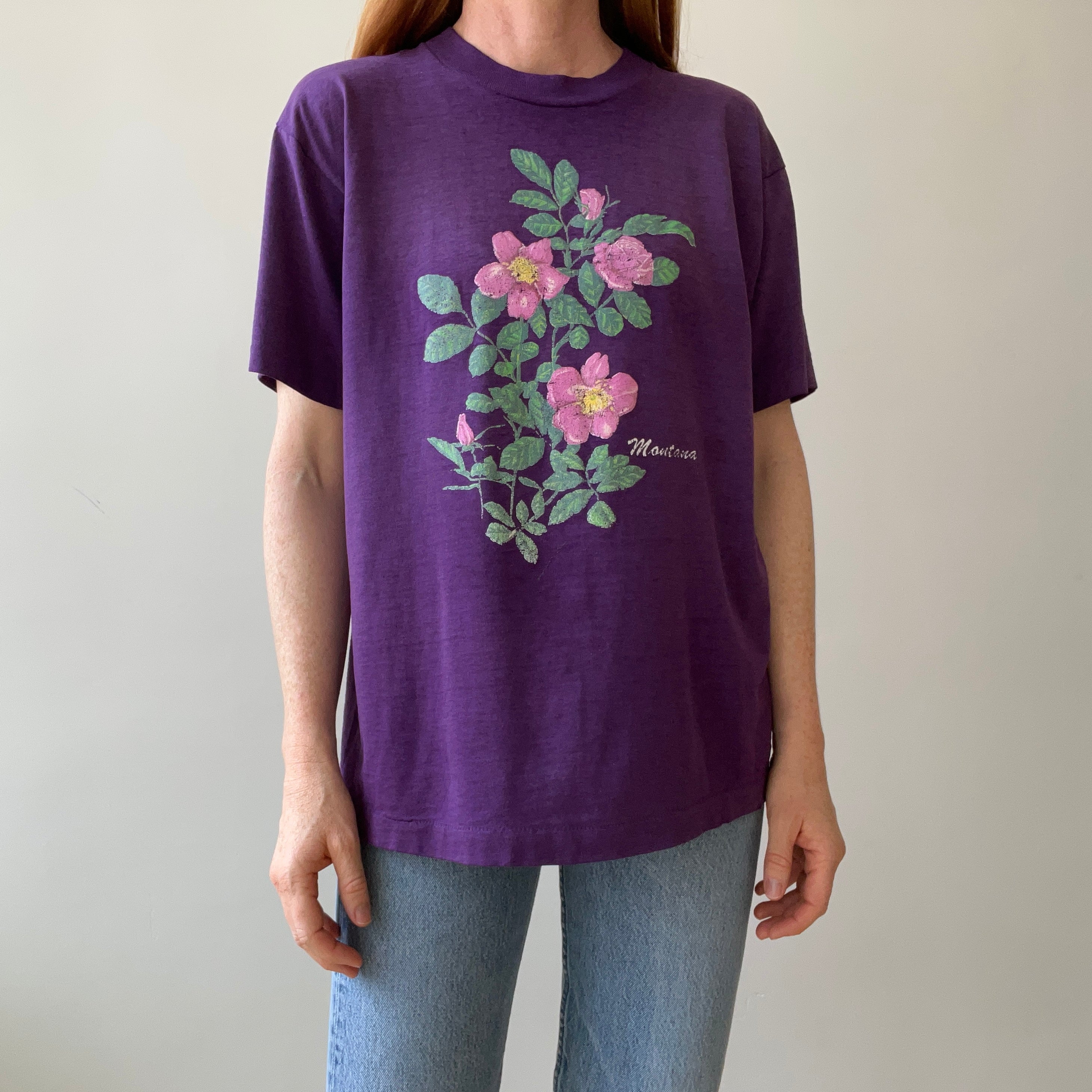 1980s Purple Montana T-Shirt