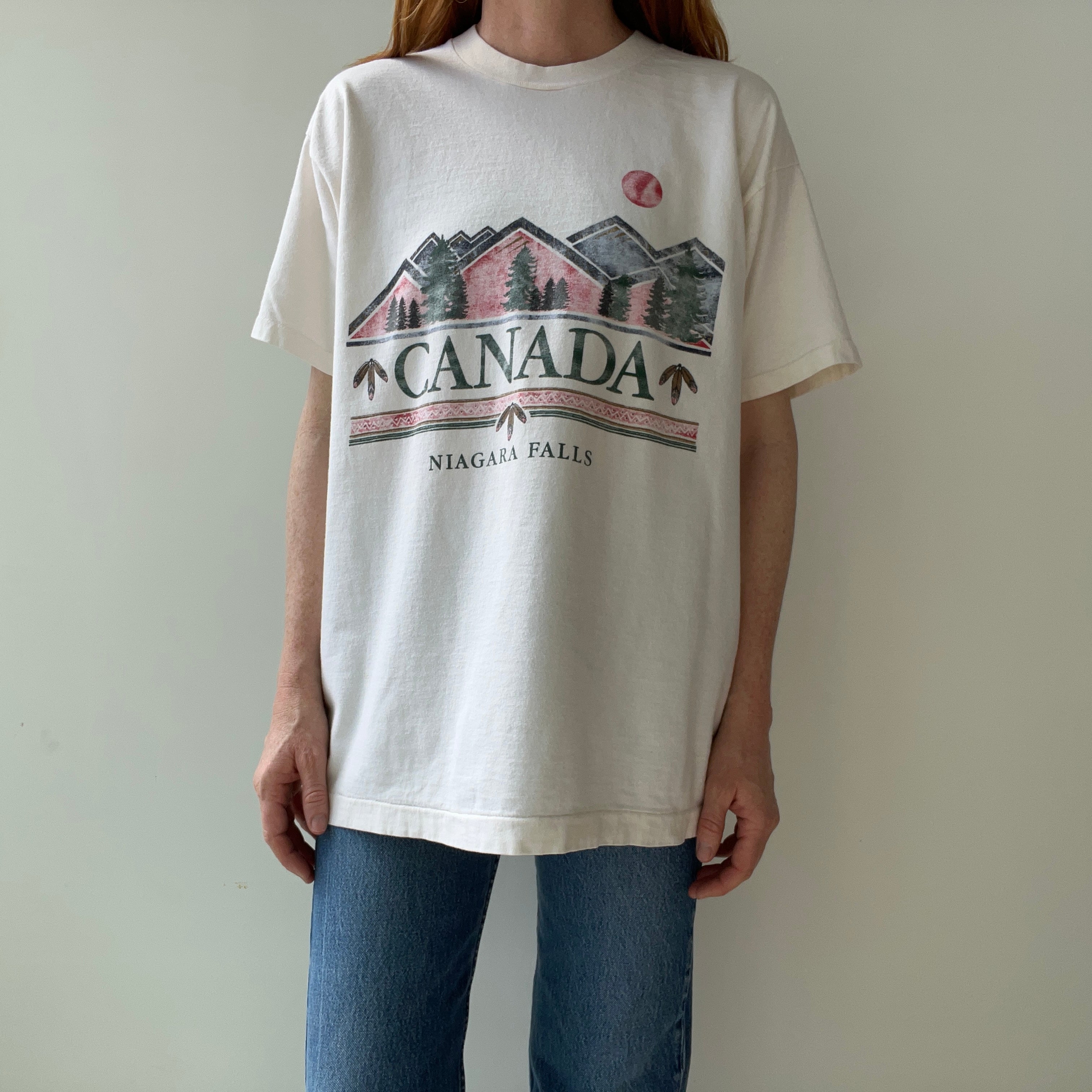 1990s Canada Tourist T-Shirt - Made there too