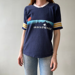 1978 Breckenridge Skier Football Style T Shirt