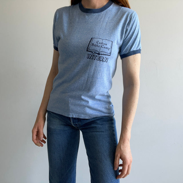 1970/80s Cedine Bible Camp Intern Ring T-Shirt