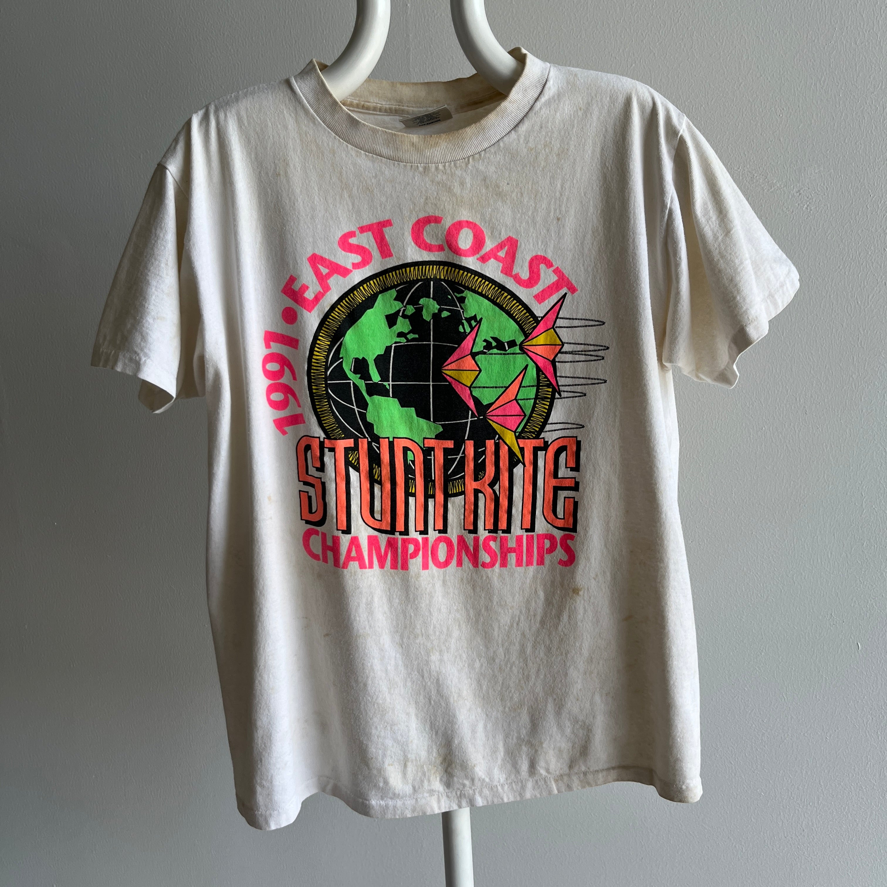 1991 Epic Stunt Kite Championships *Rotten* Cotton T-shirt - Personal Collection