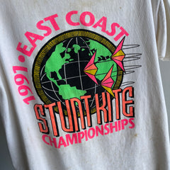 1991 Epic Stunt Kite Championships *Rotten* Cotton T-shirt - Personal Collection