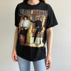 1990s Brooks & Dunn Front and Back T-Shirt