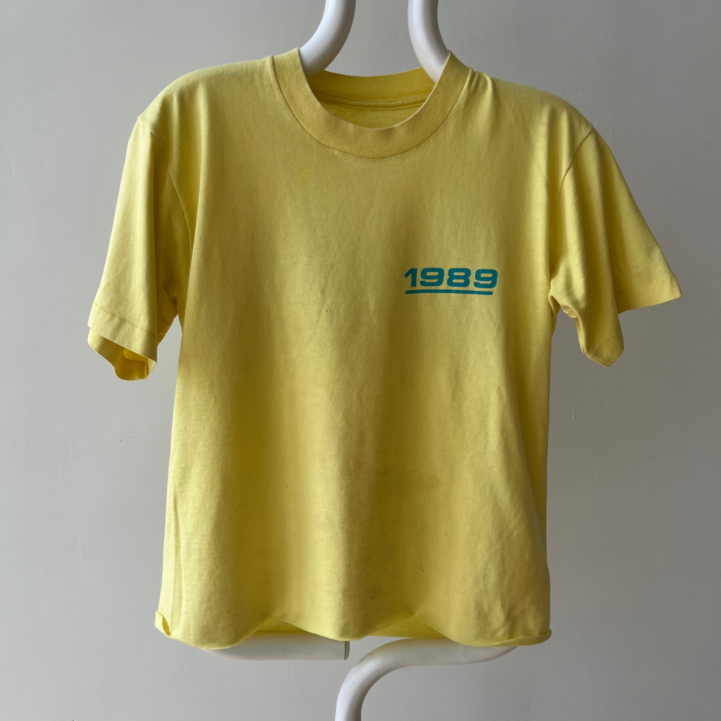 1989 Blue Grass T-Shirt - the backside!