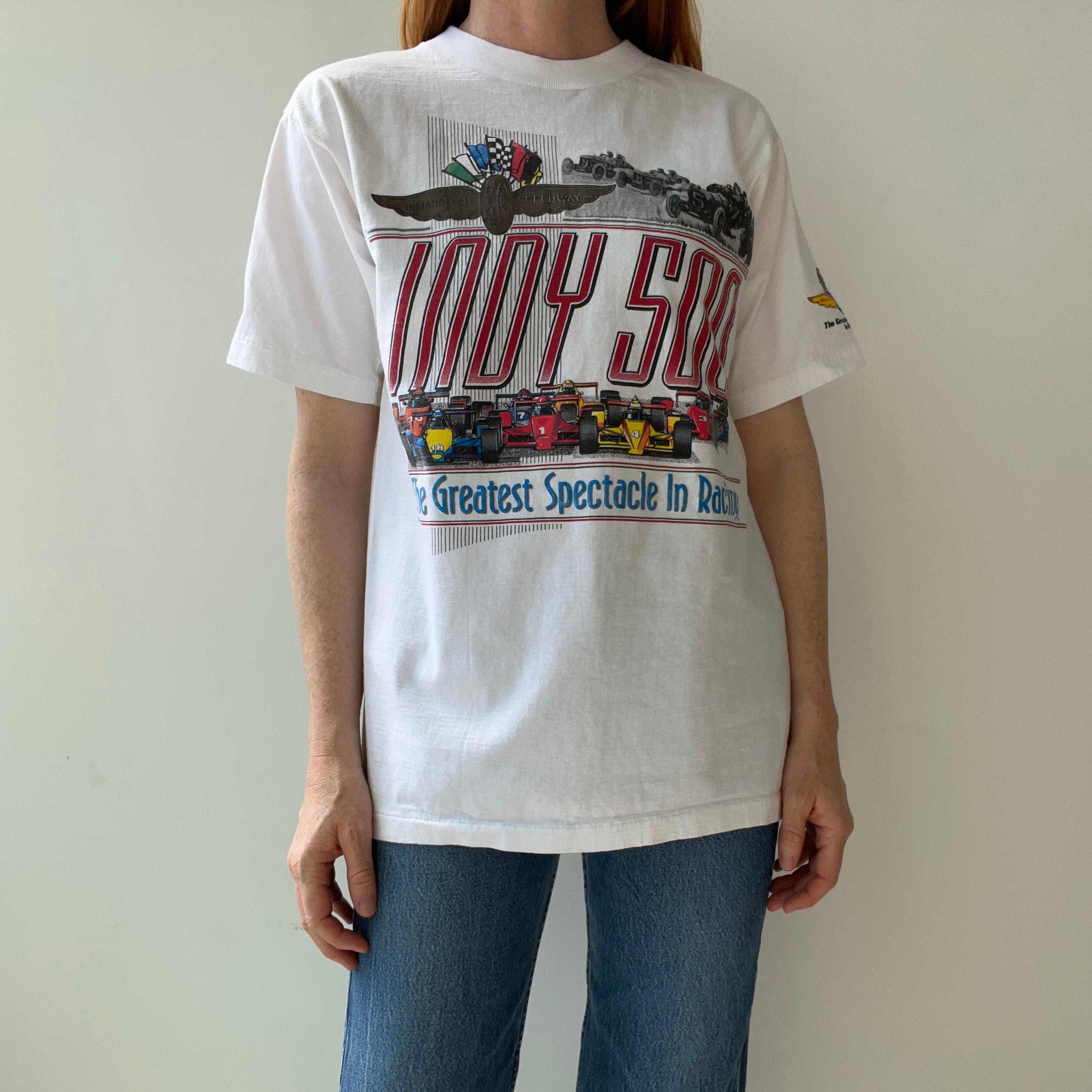 1980/90s Indy 500 Single Stitch Cotton T-Shirt