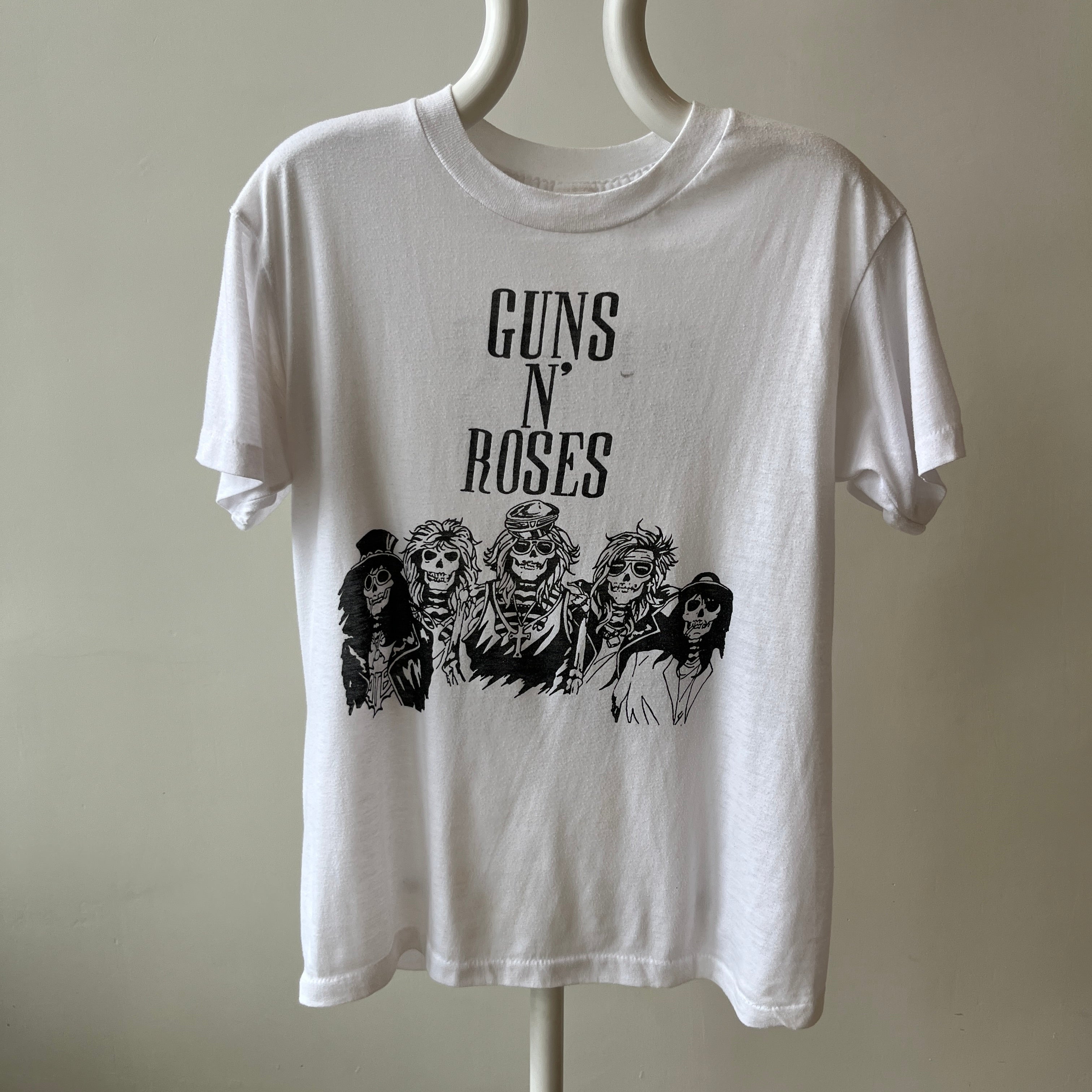 1980s Guns N Roses Front and Back T-Shirt by Screen Stars