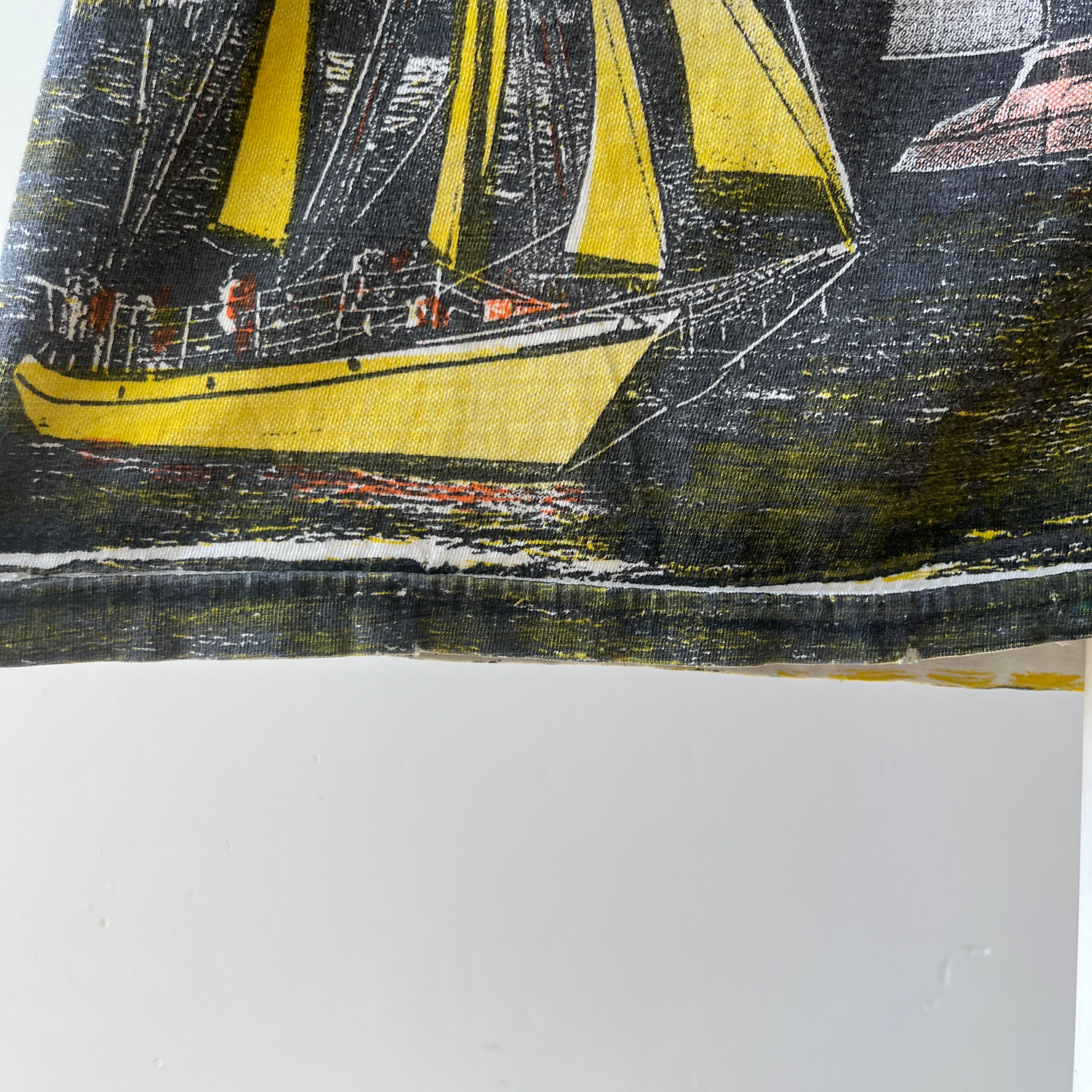 1990s All Over Print Puerto Rico T-Shirt - V COOL