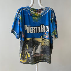 1990s All Over Print Puerto Rico T-Shirt - V COOL