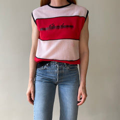 1980s Mesh Florida Tank Top - WOW