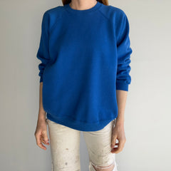 1990s Hanes Her Way Soft Blue Splendid Ragaln Sweatshirt