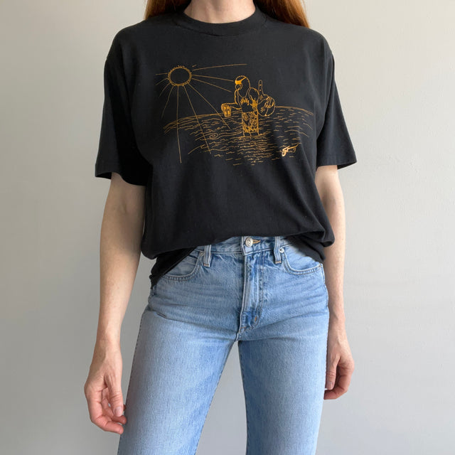 1980s Hudson Catholic Class of '88 Bird with Disproportionately Large Human Hand Random T-Shirt