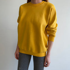 1980s Marigold Nicely Stained Blank FOTL Sweatshirt