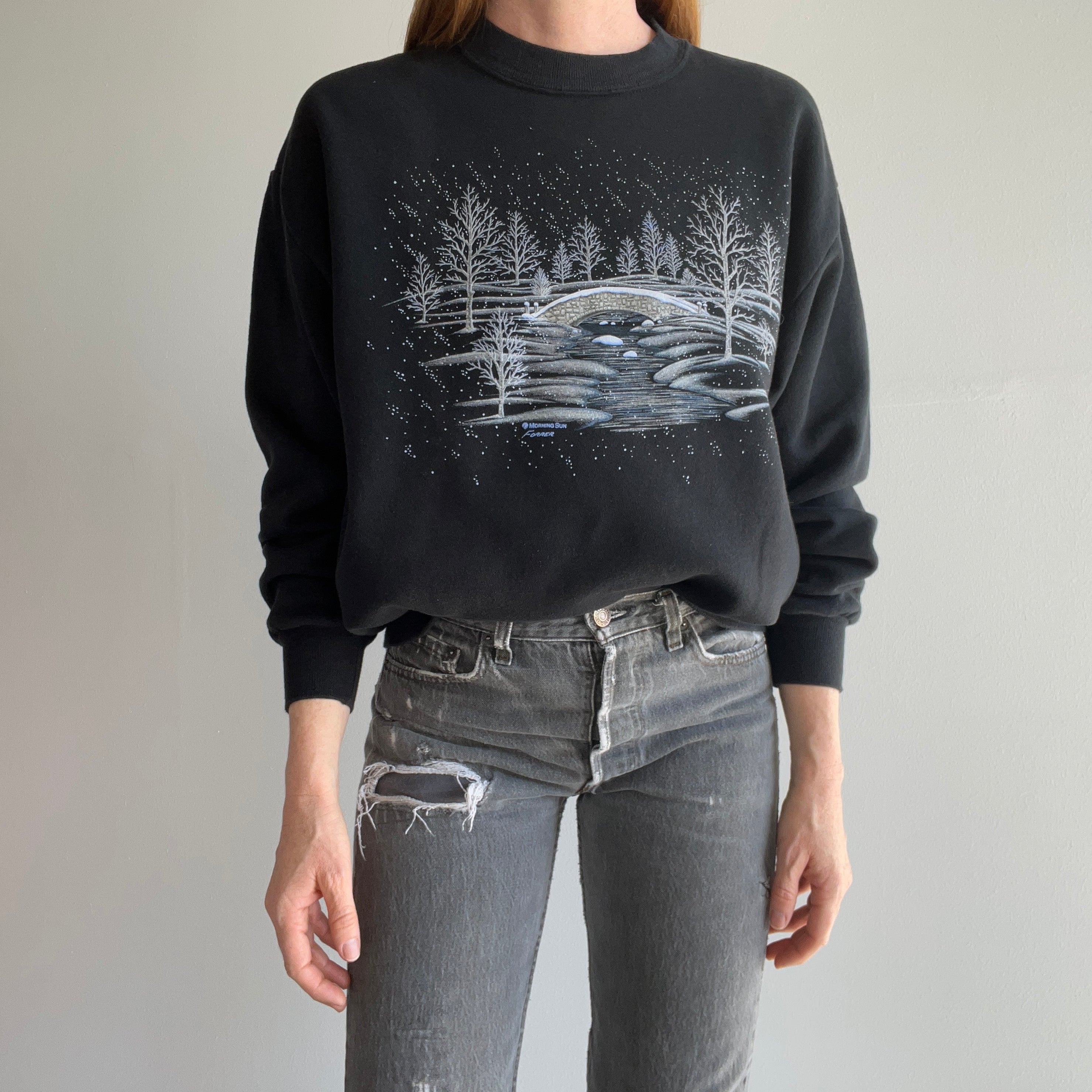 1990s Winterscape Sweatshirt