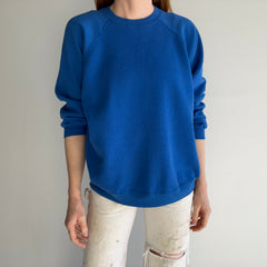 1990s Hanes Her Way Soft Blue Splendid Ragaln Sweatshirt