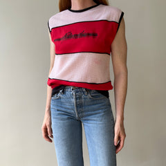1980s Mesh Florida Tank Top - WOW
