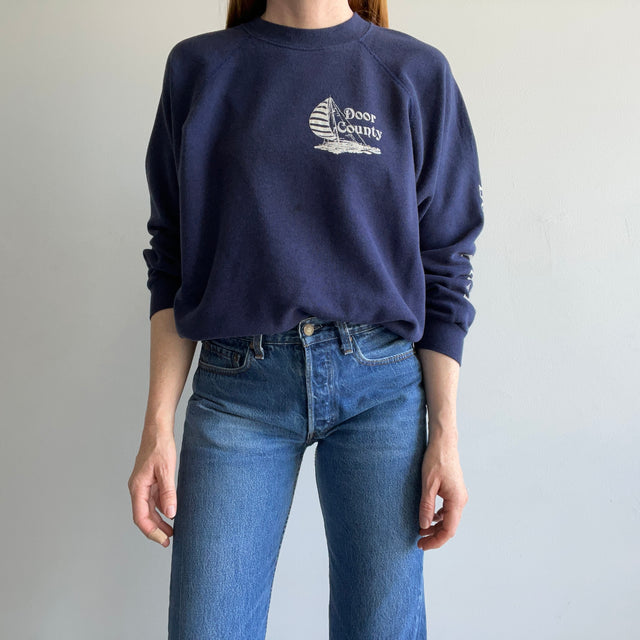 1980s Door County Raglan Sweatshirt