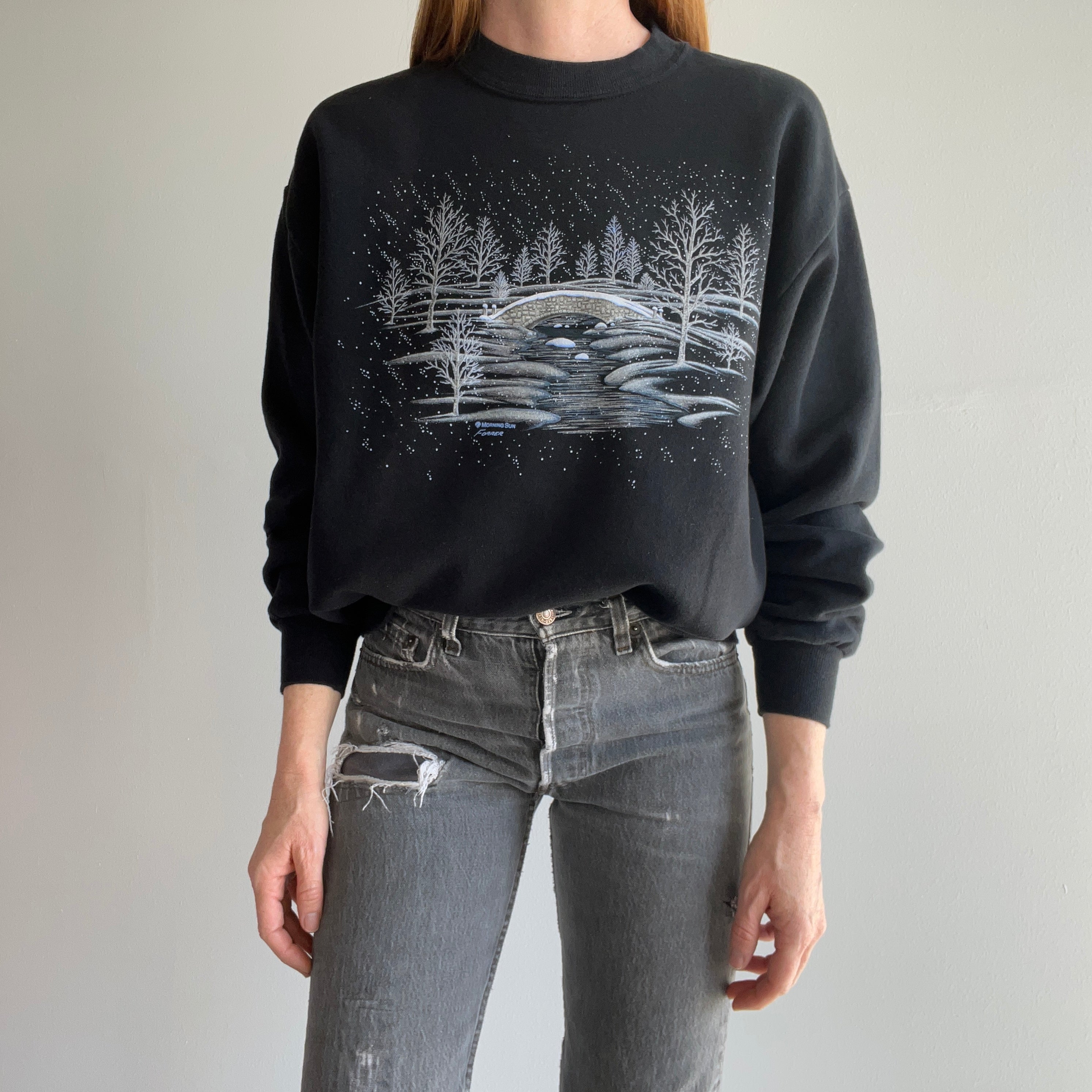 1990s Winterscape Sweatshirt