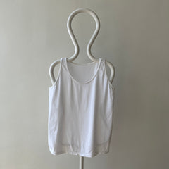 1980s/90s Blank White Tank Top - THIS. IS. GOOD.