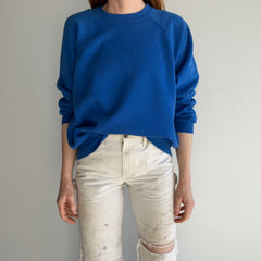 1990s Hanes Her Way Soft Blue Splendid Ragaln Sweatshirt