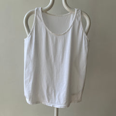 1980s/90s Blank White Tank Top - THIS. IS. GOOD.
