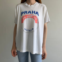 1980s Prague Tourist T-Shirt on a USA Made Screen Stars Tee