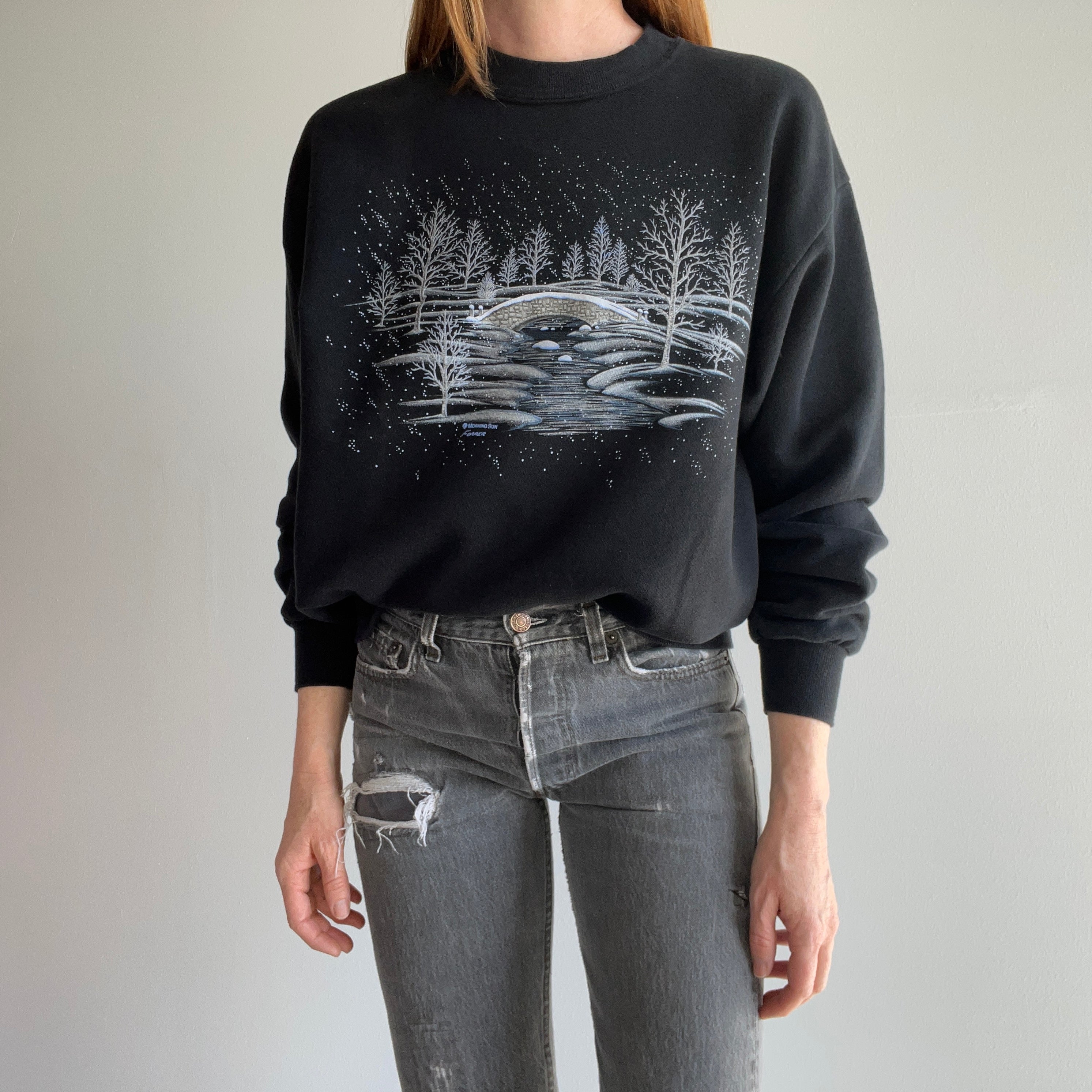 1990s Winterscape Sweatshirt