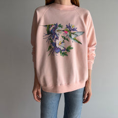 1990s Super Sweet Hummingbird Sweatshirt - Awwwwww