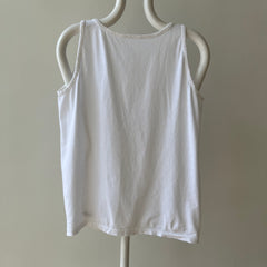 1980s/90s Blank White Tank Top - THIS. IS. GOOD.