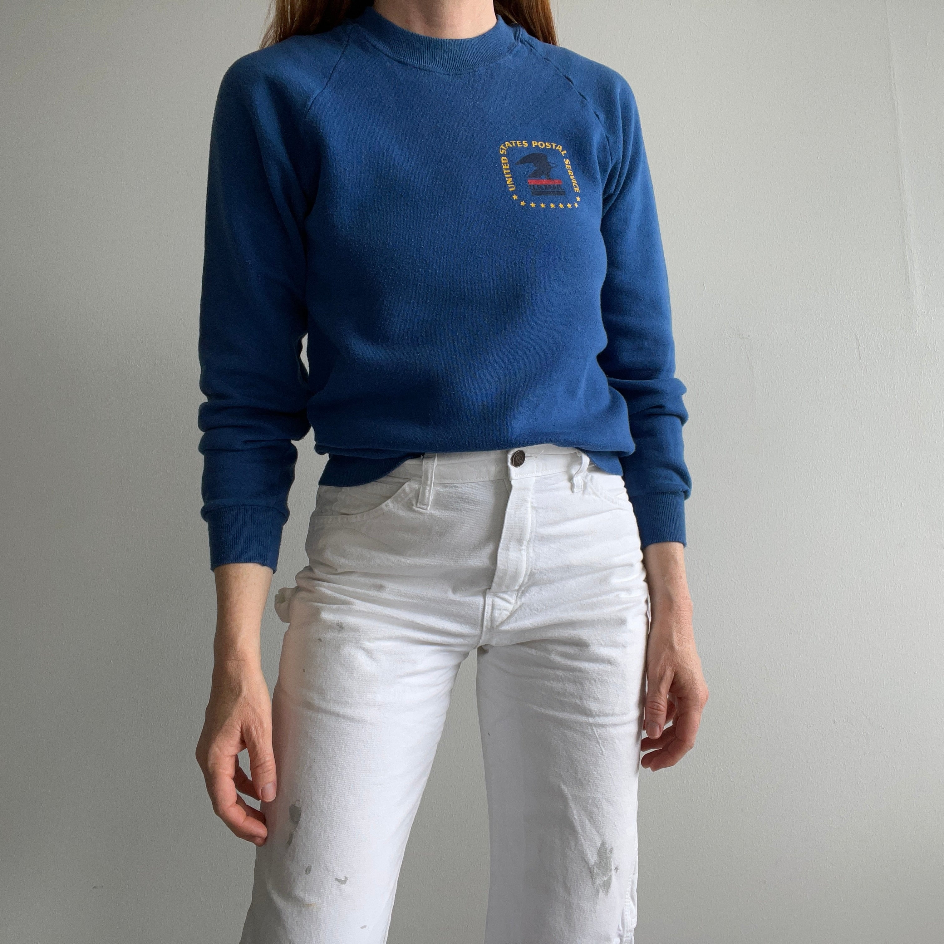 1980s USPS Uniform Sweatshirt by Jerzees