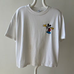 1980s Mickey Mouse Embroidered T-Shirt