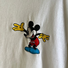 1980s Mickey Mouse Embroidered T-Shirt